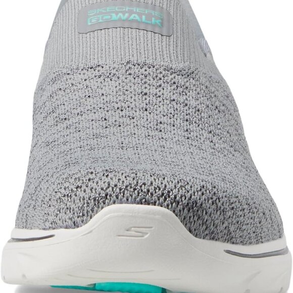 Women's Slip-On Sneakers Fabric Knit Cushioning Lightweight Machine Washable - Picture 6 of 6